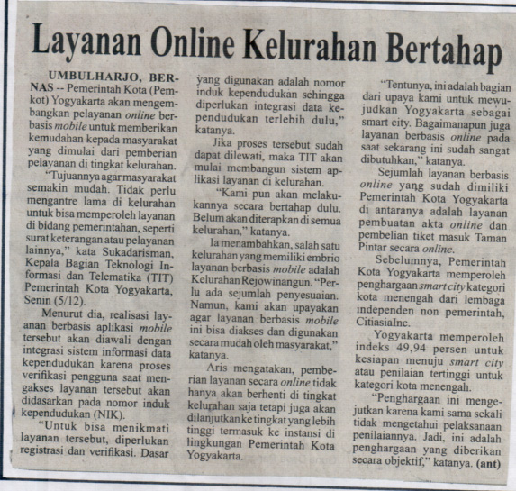 Kliping jogja terbaru